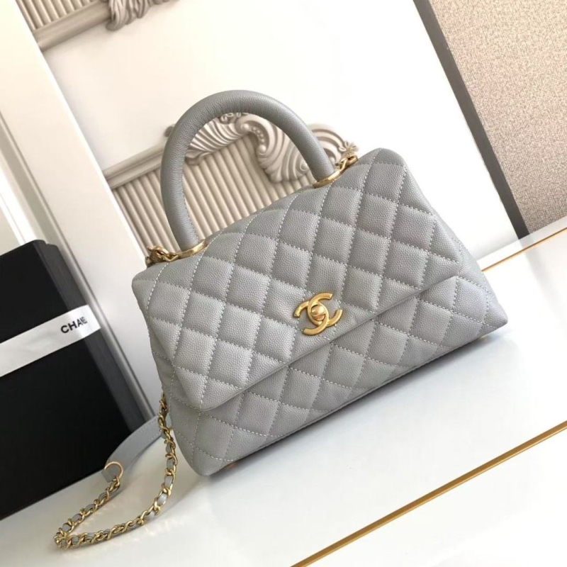 Ch**el top handle bags